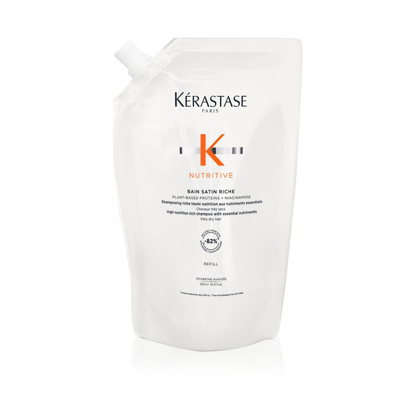 Kérastase Nutritive Bain Satin Riche kopel za zelo suhe lase - refil 500ml