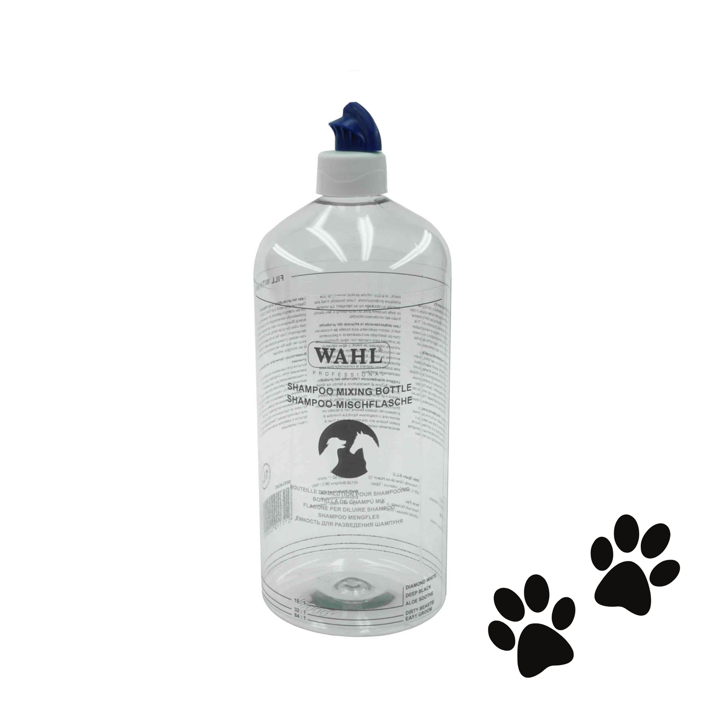 Wahl plastenka za mešanje šampona za živali 1000ml