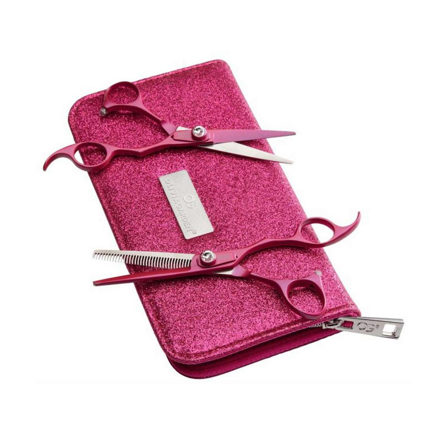 Olivia Garden Silkcut set efilirk in škarij - Thinkpink 5.75˝ + 6.35˝