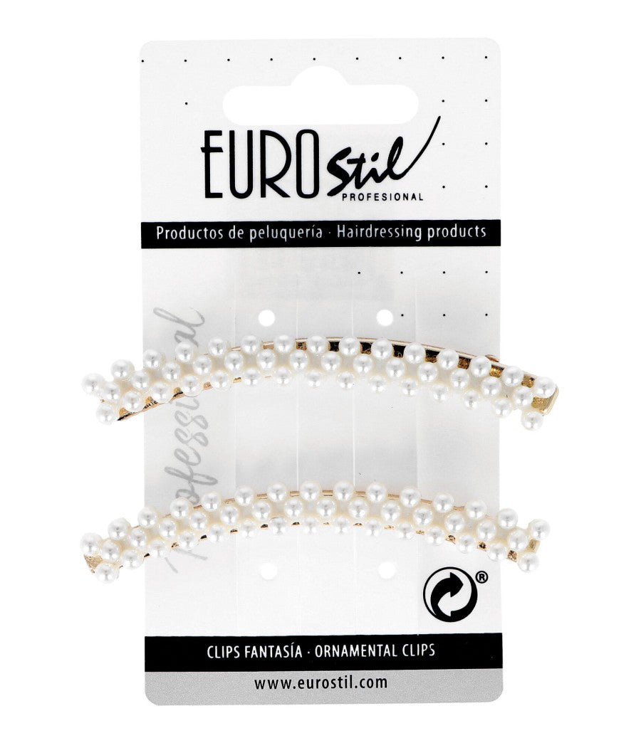 Špange/dekoracija za lase Pearls 2 kos