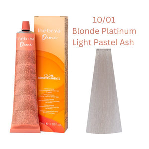 Inebrya Demi polparmanentni toner barva 10/01 100ml