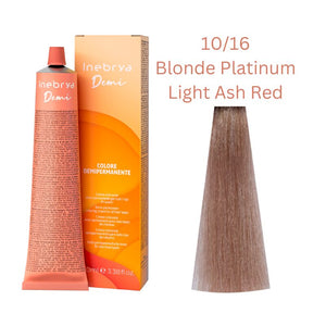 Inebrya Demi polparmanentni toner barva 10/16 100ml