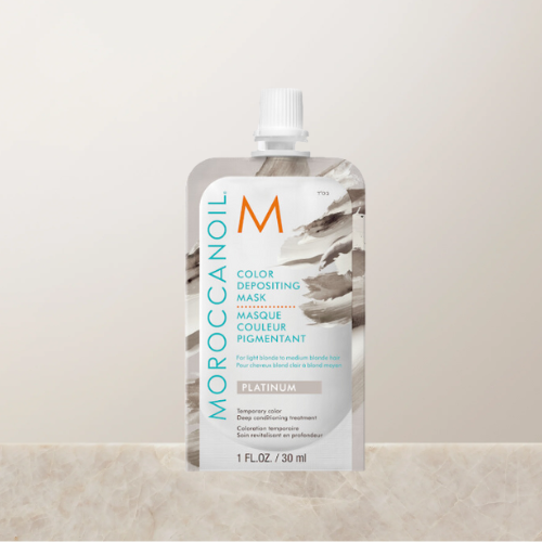 Moroccanoil Color Depositing barvna maska - Platinum 30ml