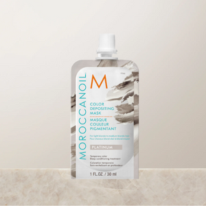 Moroccanoil Color Depositing barvna maska - Platinum 30ml