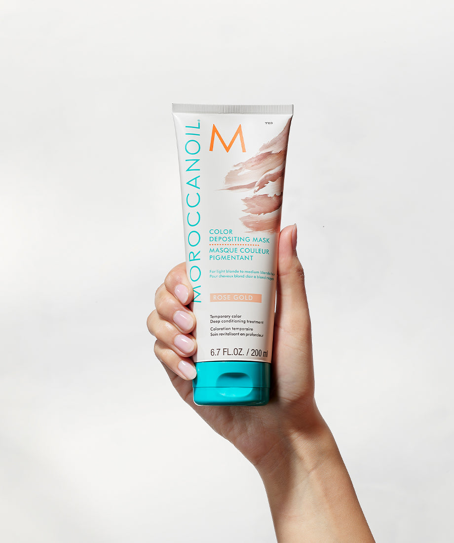 Moroccanoil Color Depositing barvna maska Rose Gold 200ml