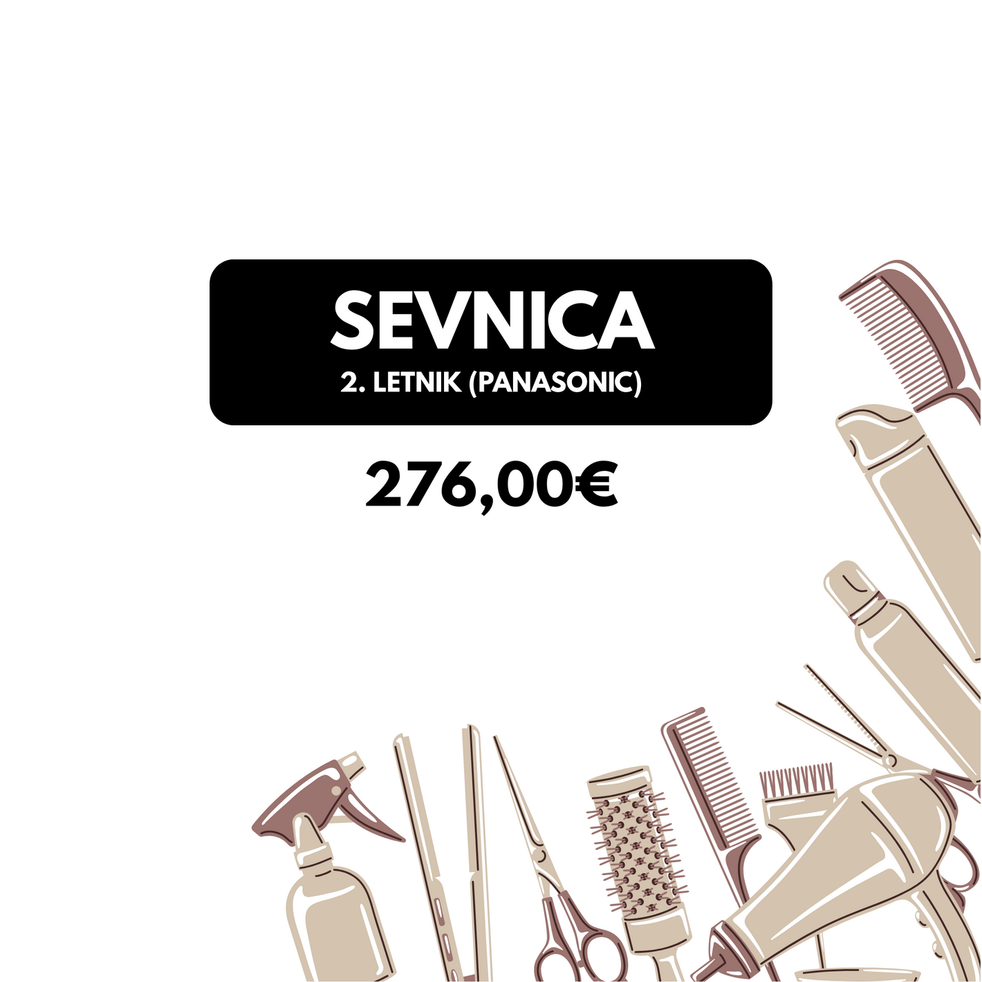 Šolski frizerski komplet - Sevnica 2.letnik (Panasonic)