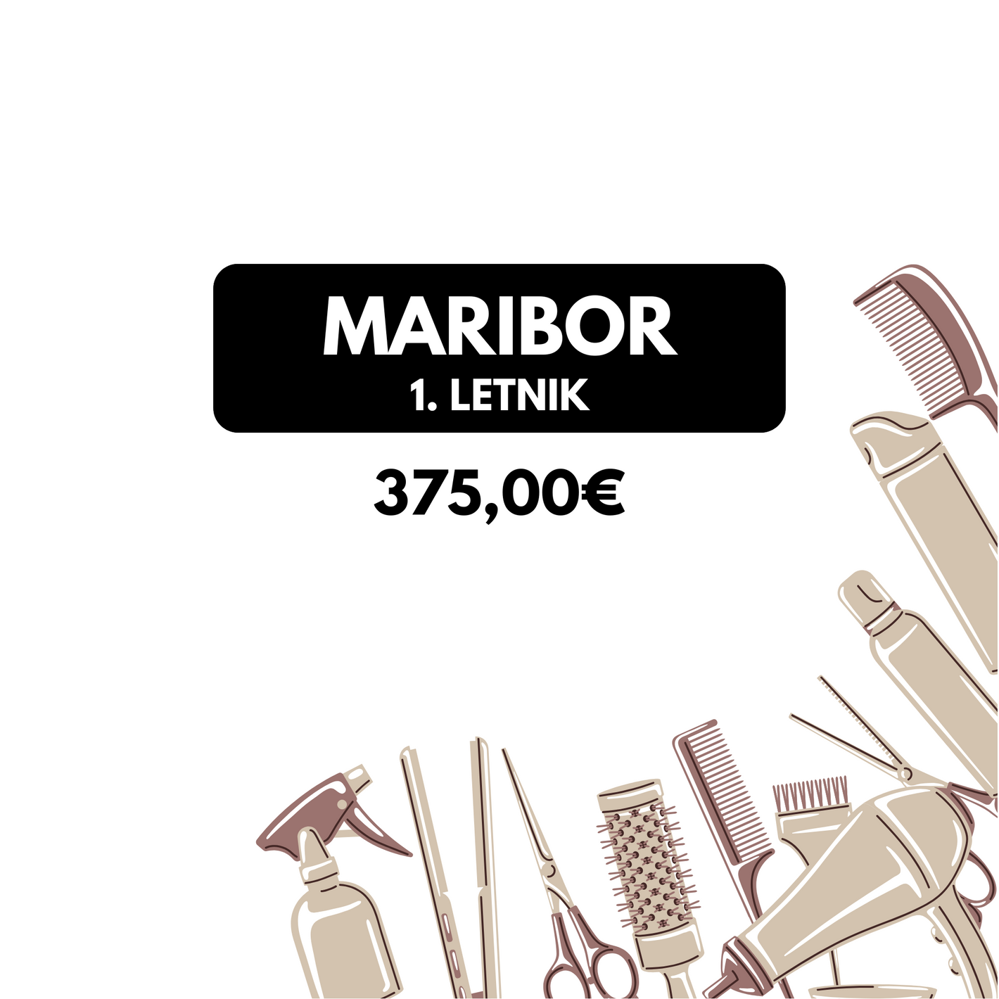 Šolski frizerski komplet - Maribor