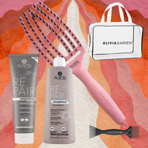 Olivia Garden x Alama Repair - set za nego poškodovanih las