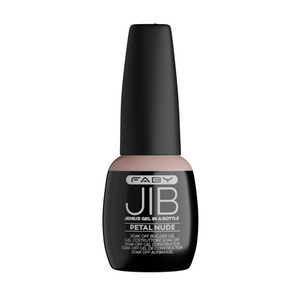 Faby JIB gel za nohte v steklenički s čopičem Petal Nude 15ml