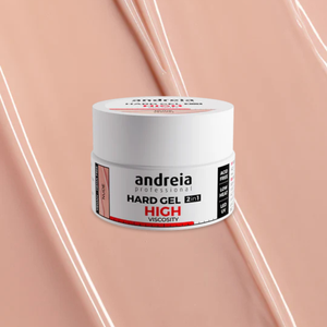 Andreia Hard Gel High Viscosity Nude gradilni gel za nohte 22g