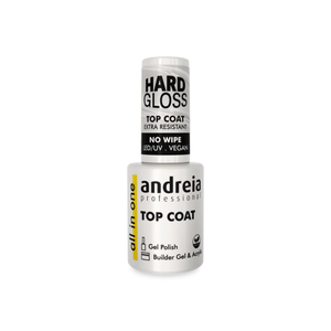 Andreia Hard Gloss Top Coat dolgo obstojen nadlak z izjemnim sijajem 10,5ml