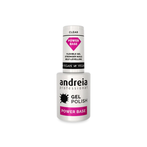 Andreia Power Base Clear podlak za gel nohte - izredno močen - prozoren 10,5ml