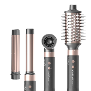 Ga.Ma UniQ AURA večnamenski oblikovalec las - kodralnik, sušilnik, ravnalec - električna krtača