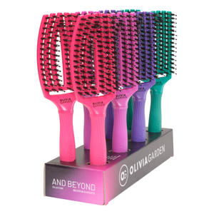 Olivia Garden Fingerbrush display 8x krtača za lase And Beyond