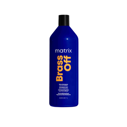 Matrix Brass Off modro obarvani šampon za blond lase 1000ml