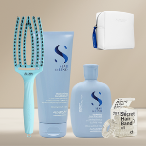 Olivia Garden x Alfaparf set - za tanke lase Density