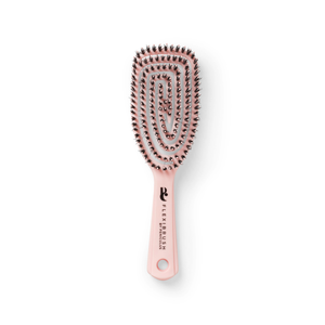 Bratt 7919 Flexibrush krtača 100% naravne ščetine & najlon - Pink