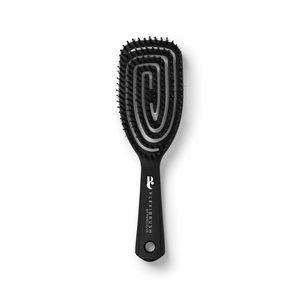 Bratt 7916 Flexibrush krtača 100% naravne ščetine & najlon - Black