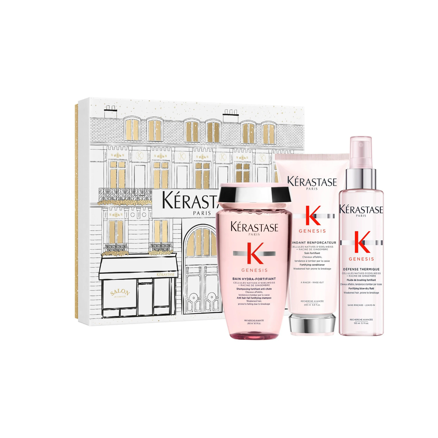 Kérastase Genesis Holiday Box - šampon, balzam, nega