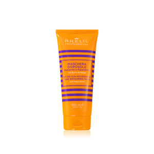 Brelil Solaire After Sun Mask maska za lase izpostavljene soncu 200ml