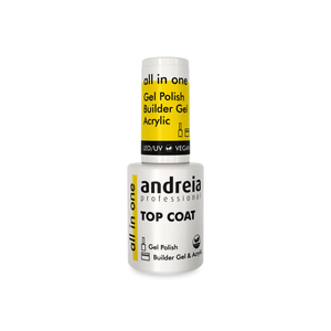 Adreia Professional All in One Top Coat nadlak z visokim sijajem in UV filtrom 10,5ml