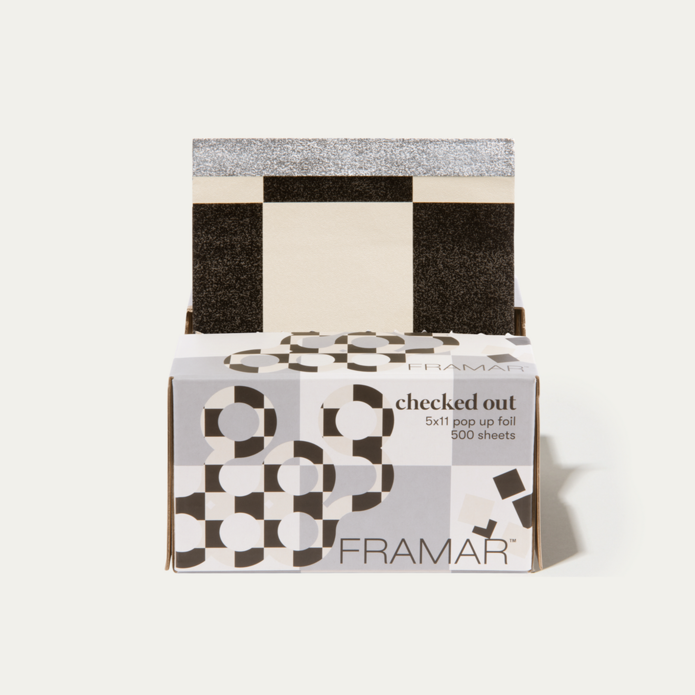 Framar Pop up folija za pramena Checked out 12,7 cm x 27,9 cm - 500 lističev