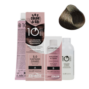 Alama S.o.s. Color&Go 10 minutna barva - svetlo kostanjeva 5.0
