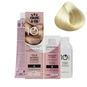 Alama S.o.s. Color&Go 10 minutna barva - platinasto blond 10.0