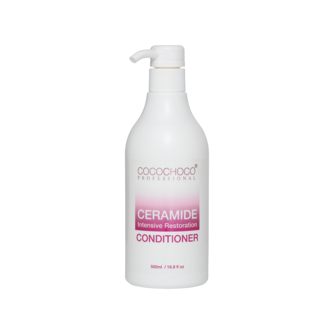 CocoChoco Ceramide balzam brez sulfatov za obnovo suhih in razcepljenih las 500 ml