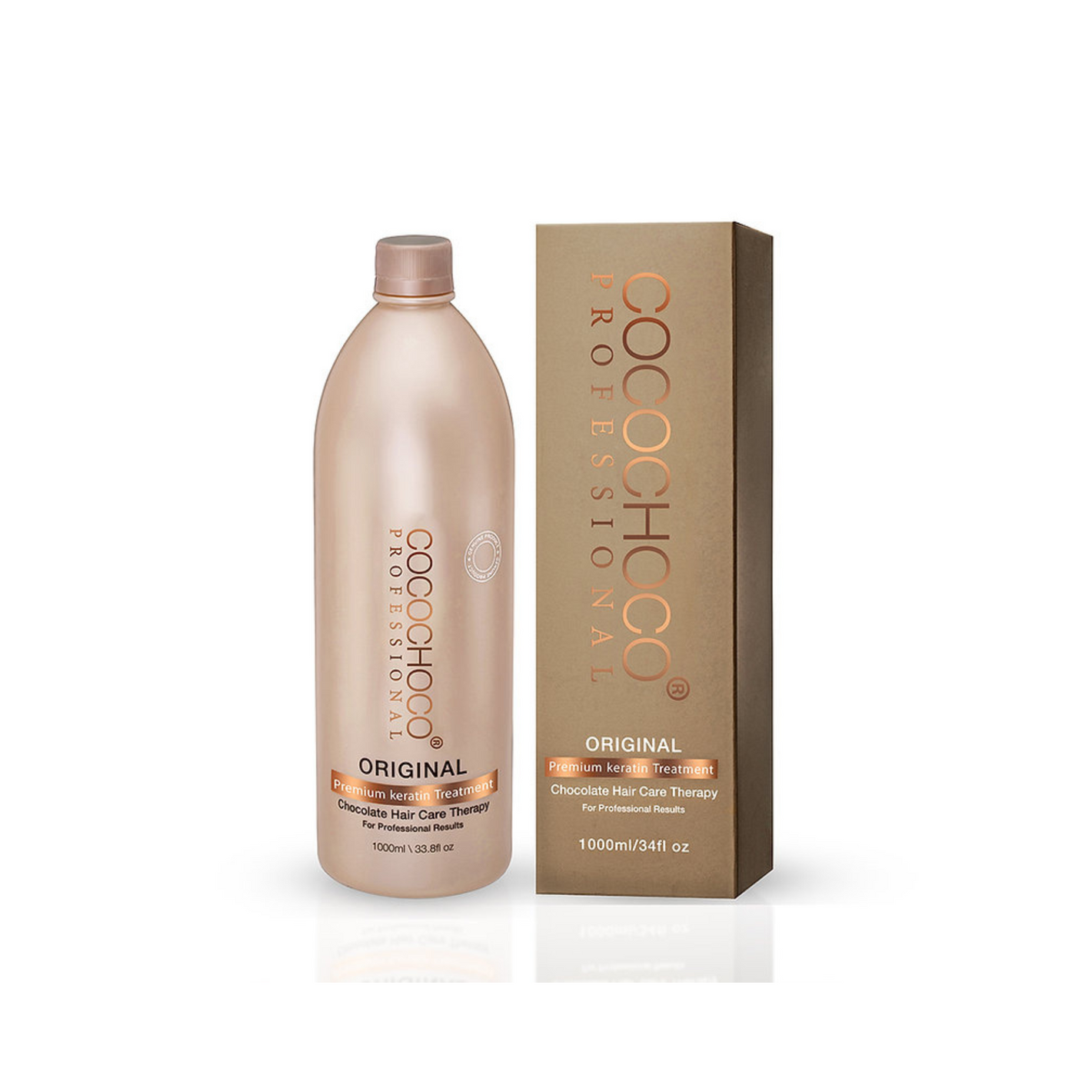 CocoChoco Keratin Original Chocolate keratin za lase brez sulfatov 1000 ml