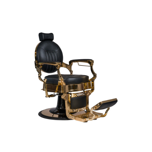 Weelko brivski stol Ceaser black/gold (RZBH000.A12)