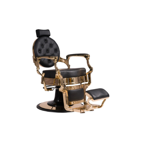 Weelko brivski stol Buzz gold/black (RZBH008.A12)