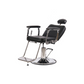 Weelko brivski stol Vidal silver/black (RZBH008.A12)