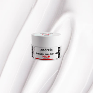 Andreia French builder gel High Viscosity gradilni gel za nohte - White 22g