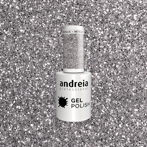 Andreia Gel Polish 277 - Silver Glitter - permanentni lak za nohte 10,5ml