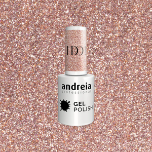 Andreia Gel Polish I Do 1 - Pink, silver, and gold glitter - permanentni lak za nohte 10,5ml