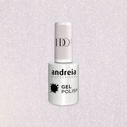 Andreia Gel Polish I Do5 - Transparent with gold shimmer - permanentni lak za nohte 10,5ml