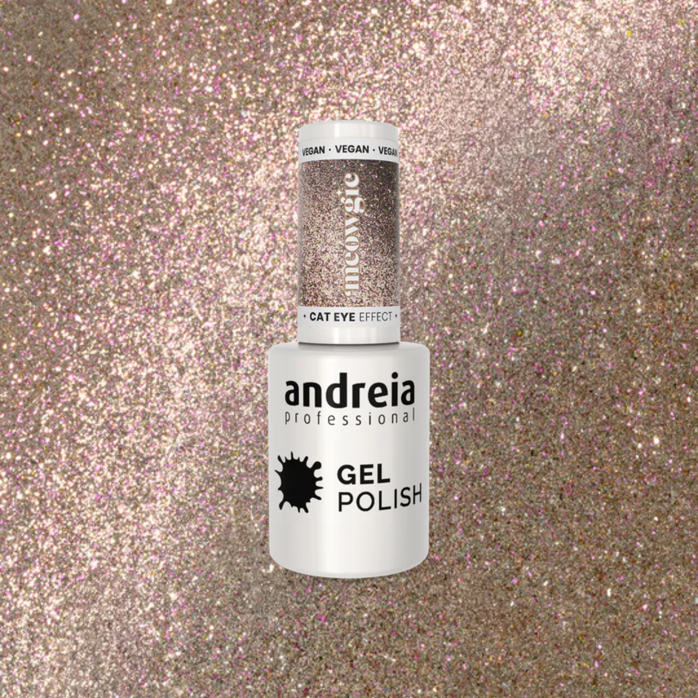 Andreia Cat eye effect gel polish MC2 - magnetni permanentni lak za nohte 10,5ml
