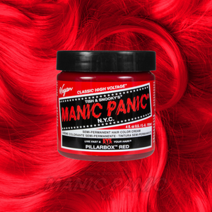 Manic Panic preliv za lase - Pillarbox red