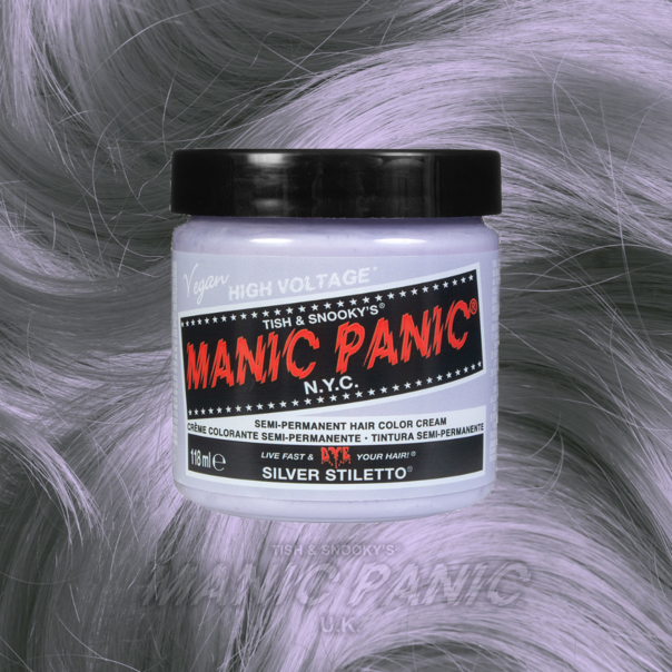 Manic Panic preliv za lase - Silver Stileto