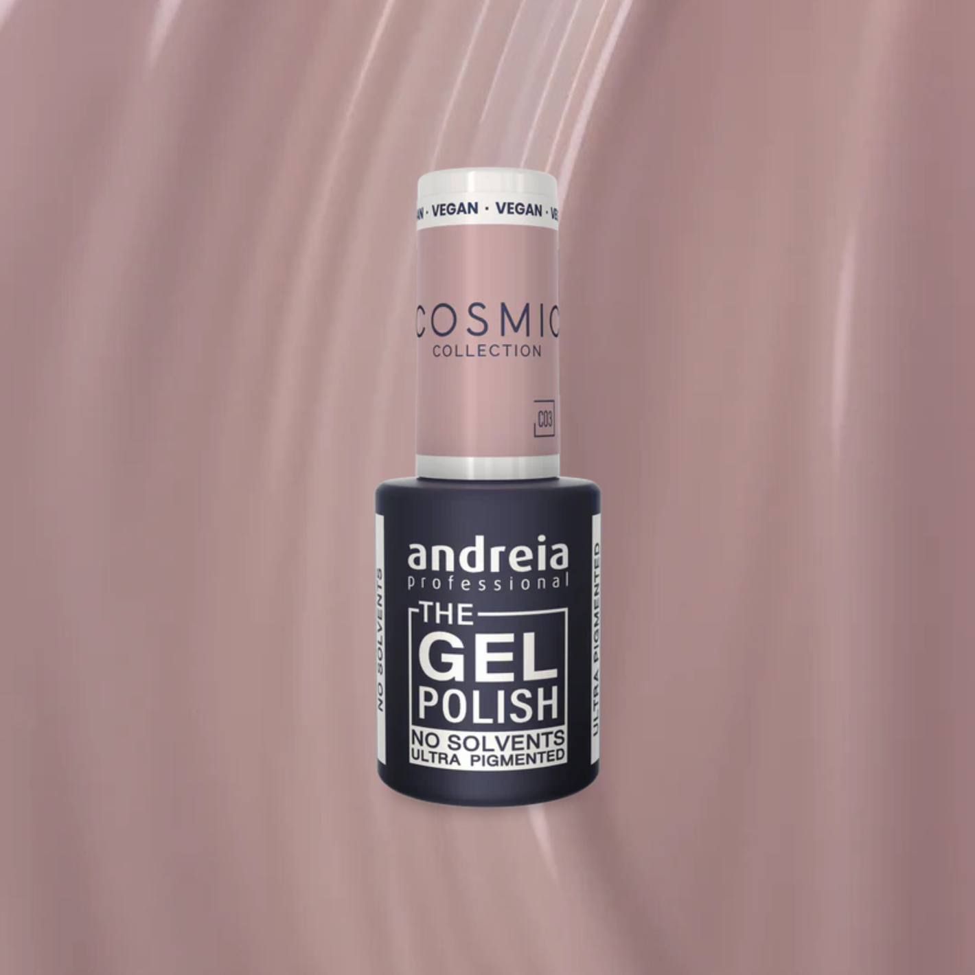 Andreia The Gel Polish CO3 - Light Pink - veganski permanentni lak za nohte 10,5ml