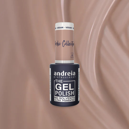Andreia The Gel Polish N2 - Nude - veganski permanentni lak za nohte 10,5ml