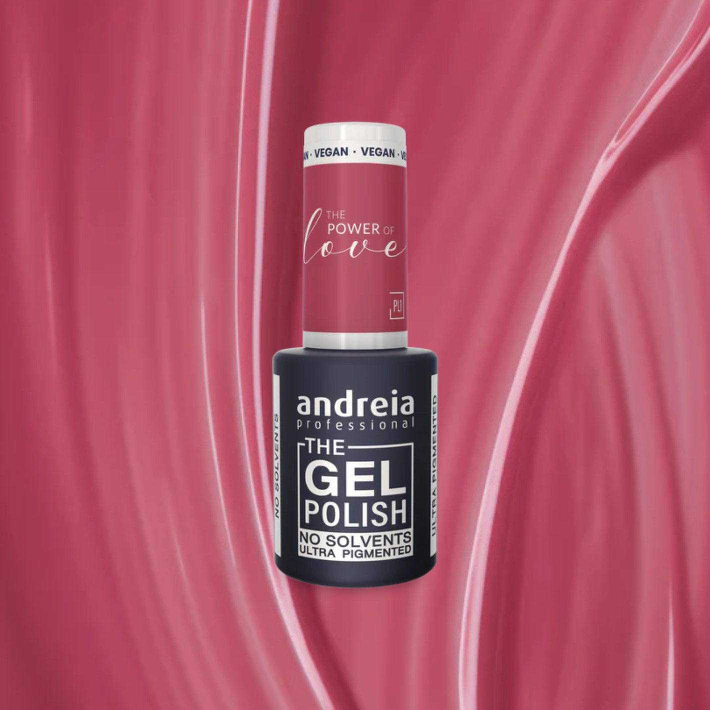 Andreia The Gel Polish PL1 - Pink - veganski permanentni lak za nohte 10,5ml