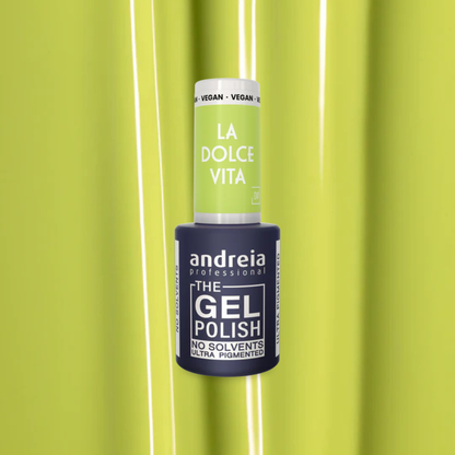 Andreia The Gel Polish DV1 - Lime green - veganski permanentni lak za nohte 10,5ml