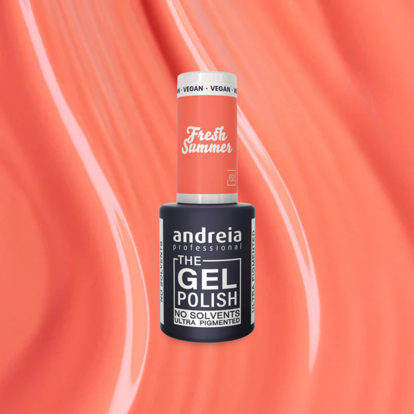 Andreia The Gel Polish FS2 - Orange - veganski permanentni lak za nohte 10,5ml