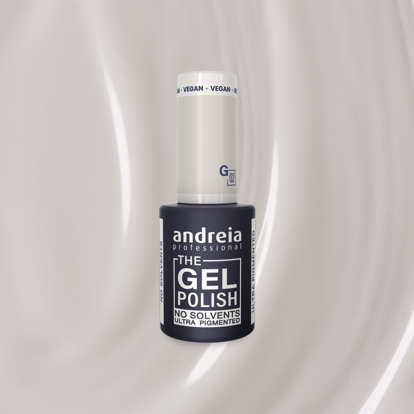 Andreia The Gel Polish G02 - Milky White - veganski permanentni lak za nohte 10,5ml