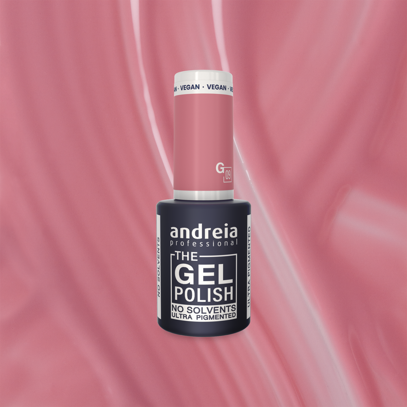 Andreia The Gel Polish G09 - Pink - veganski permanentni lak za nohte 10,5ml