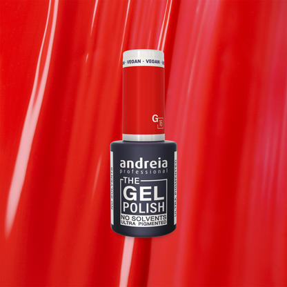 Andreia The Gel Polish G16 - Red orange - veganski permanentni lak za nohte 10,5ml