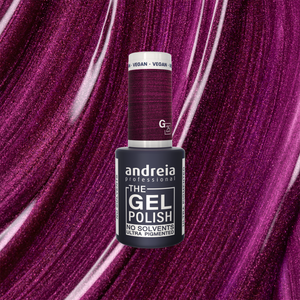 Andreia The Gel Polish G25 - Metallic Purple - veganski permanentni lak za nohte 10,5ml