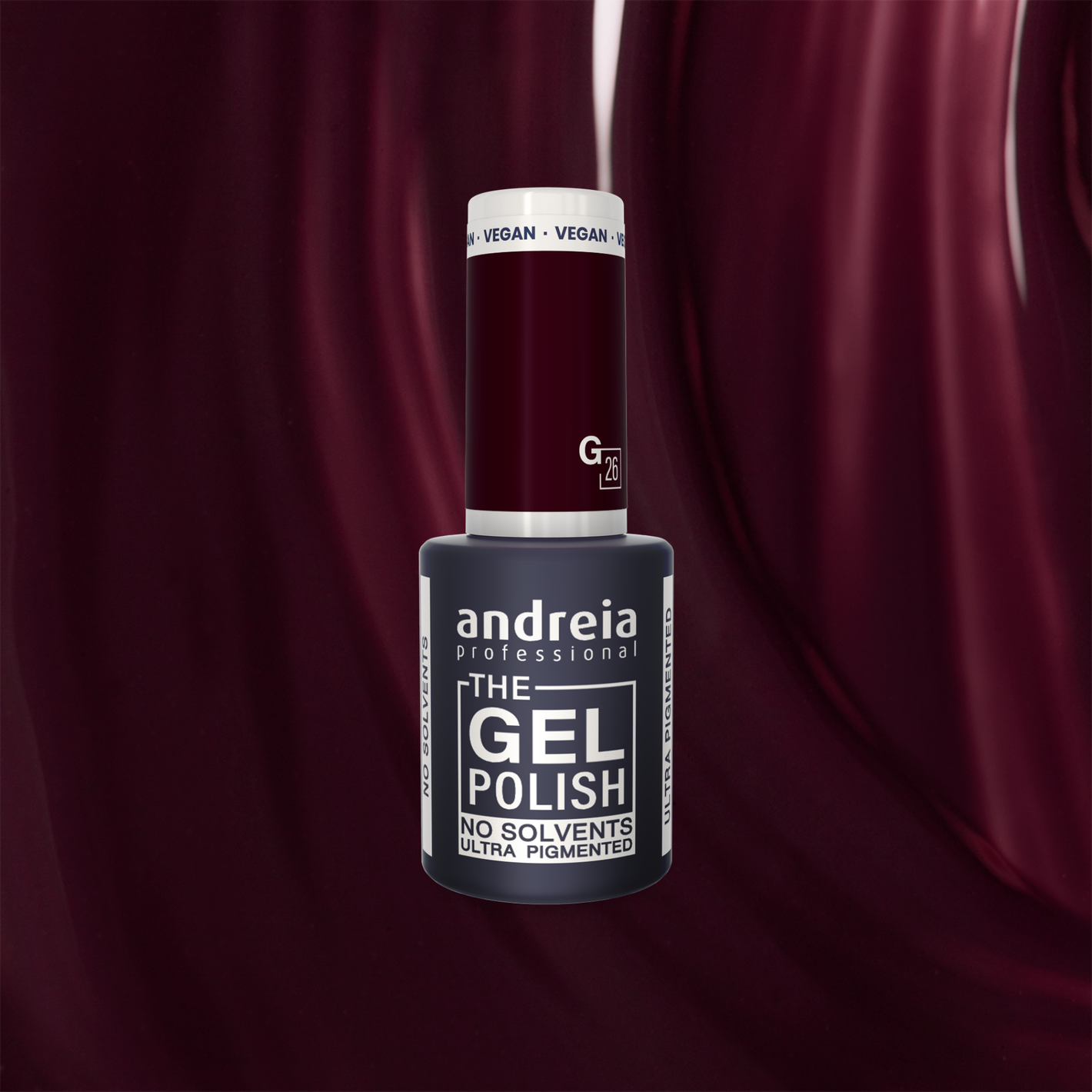 Andreia The Gel Polish G26 - Dark Coffee - veganski permanentni lak za nohte 10,5ml